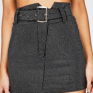 Dollskill rhinestone studded skirt